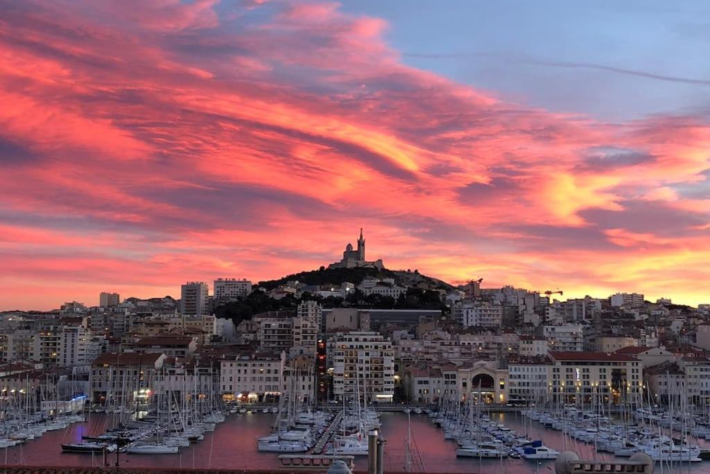 Le Belvedere Du Vieux-Port - Amazing View Marseille Exteriör bild